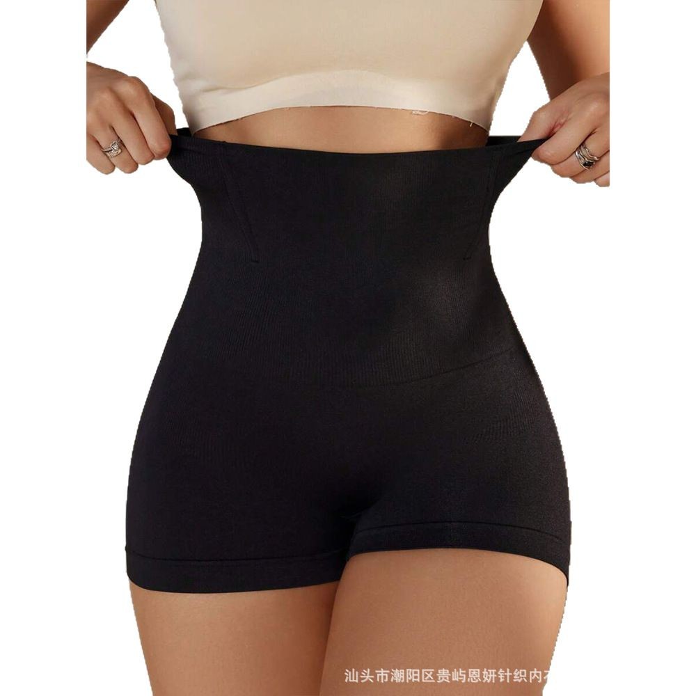 Picture of European and American High-Waisted Tummy Control Seamless Sexy Butt-Lifting Panties for Women, Butt-Enhancing Shapewear Waist-Cinching Butt-Revealing Pants