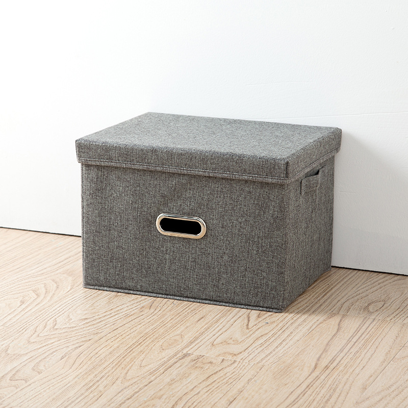 Picture of New Cotton and Linen Underwear Storage Box Drawer Type Fabric Finishing Box Storage Box Quilt Finishing Box Car Storage Box