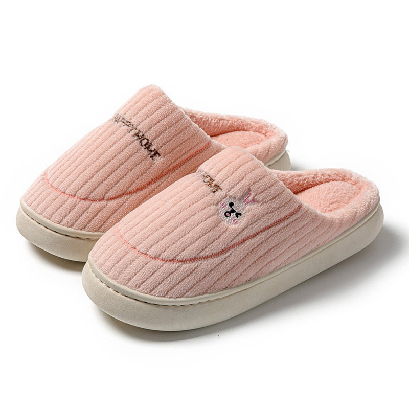 Picture of New Style Cotton Slippers for Men, Winter Indoor Warm Slippers, Women's Home Plus Plush Cotton Slippers