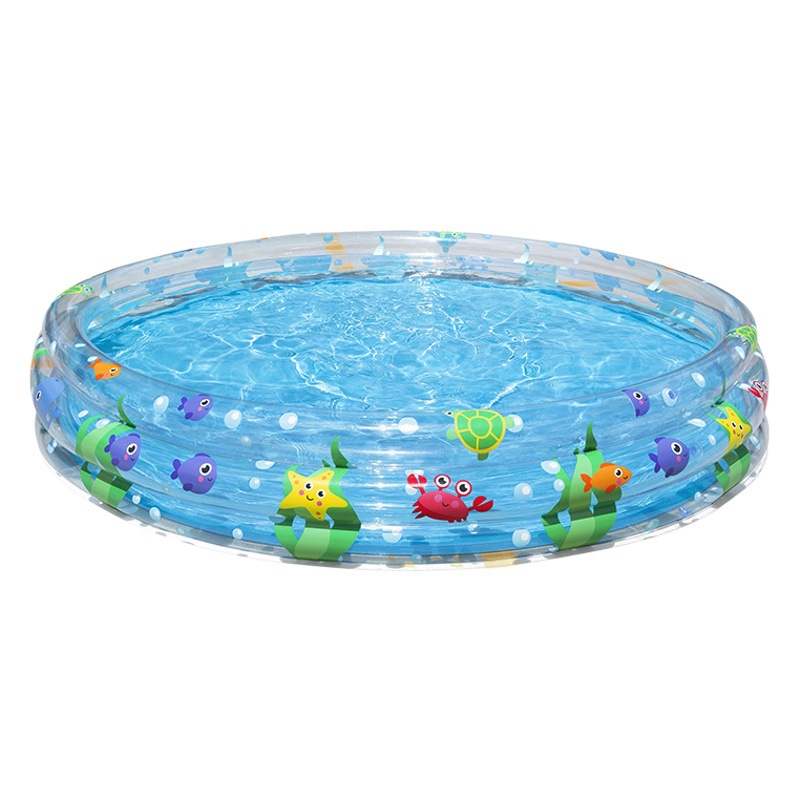 Picture of Bestway51004 three ring inflatable swimming pool round paddling pool baby toys indoor baby swimming pool