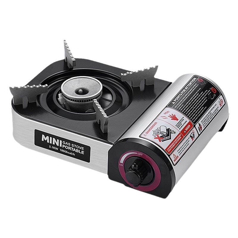 Card stove household Mini small portable hot pot outdoor camping gas stove gas stove card magnetic card stove