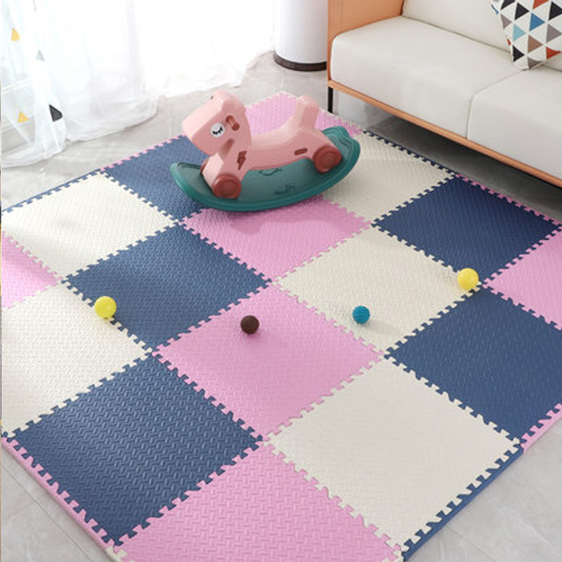 Picture of [1688 strictly selected] foam floor mat children baby crawling mat foam mat living room stitching puzzle floor mat