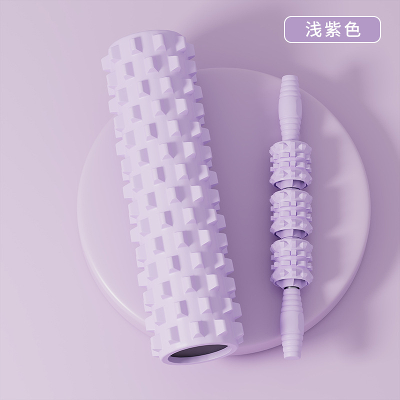 Picture of SanFan foam shaft solid yoga column mace high hardness hardened super pain deep massage roller fitness shaft