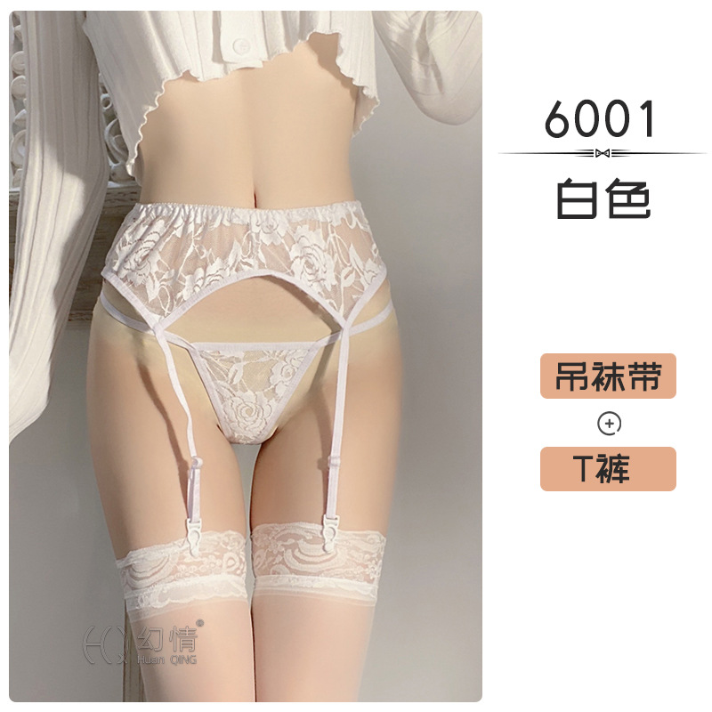Picture of Fantasy Hot Selling European and American Foreign Trade Corset Lace Perspective Plus Size Garter Belt Sexy Accessories Garter Set