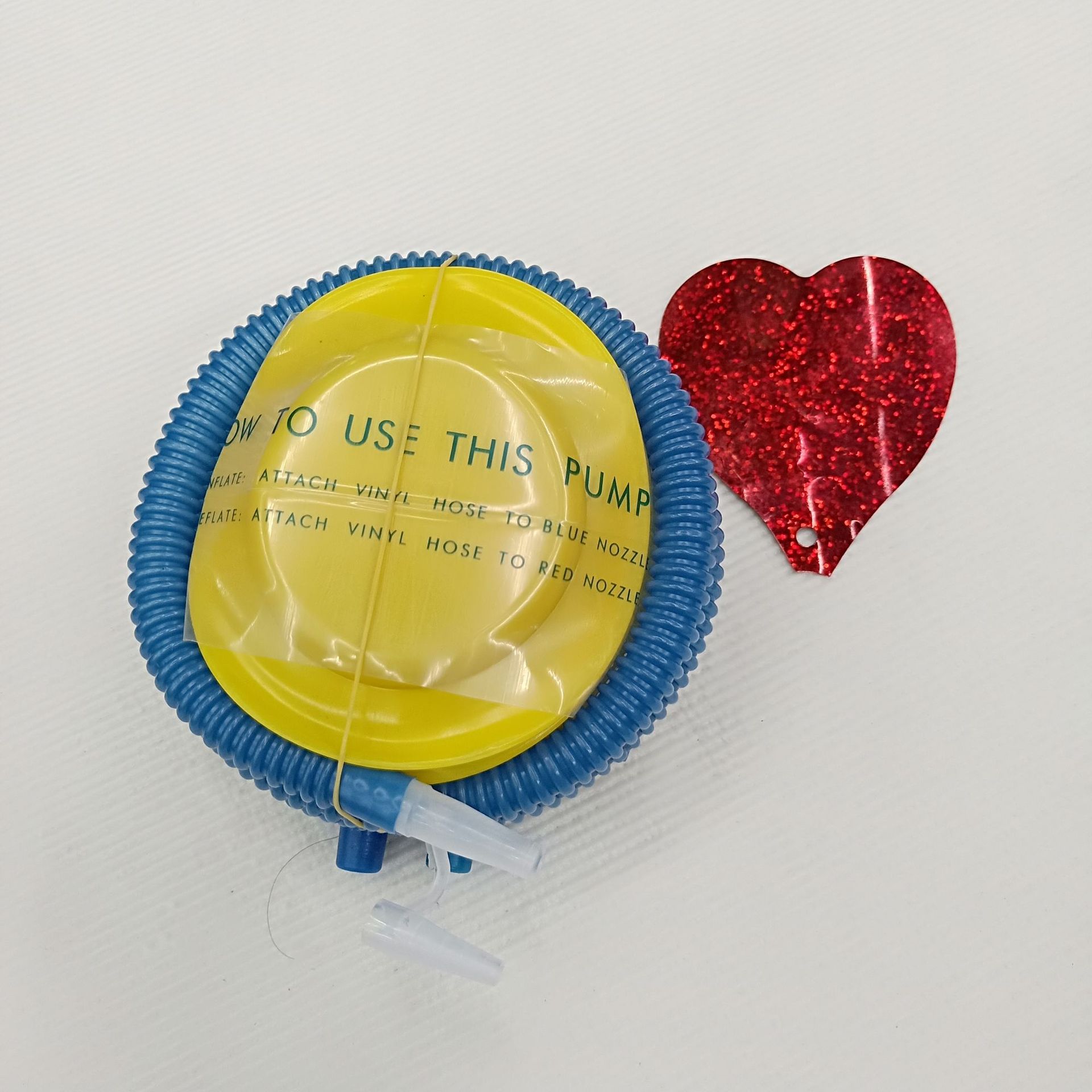 Picture of Foot 4 Inch Pump Inflatable Toy Swimming Ring Class Foot Balloon Basketball Air Mattress Air Pump