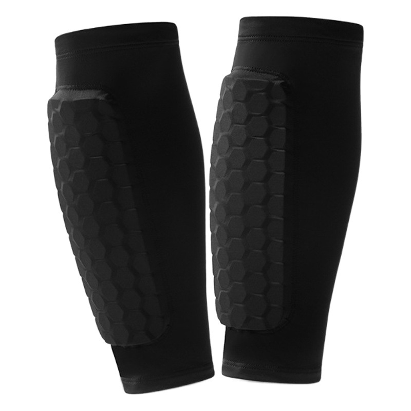 Picture of Honeycomb Anti-collision Outdoor Sports Leg Cover Universal Football Leg Socks Breathable Anti-collision Leg Cover Men's Running Wholesale