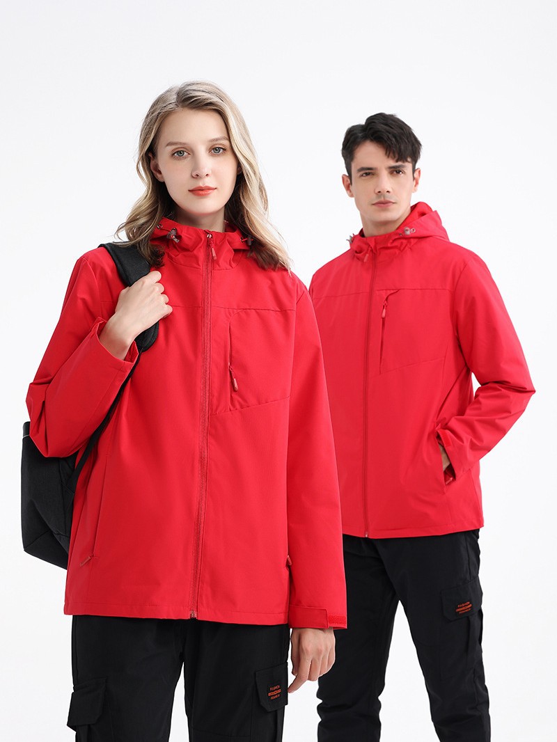 Men's Jacket Thin Mesh Outdoor Waterproof Windproof Hooded Group Print LOGO Sports Casual Jacket