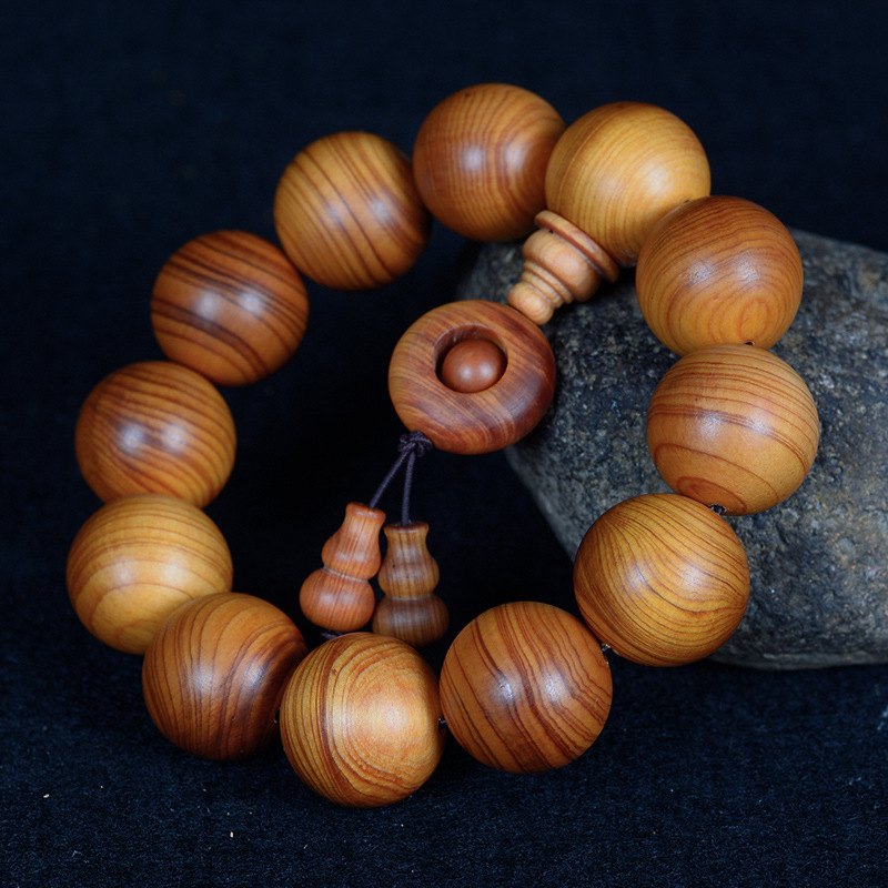 Picture of Taihang Yabai Bracelet High Oil Aging Material Seiko Small Hole Bead Bracelet Gourd Accessories Bracelet Men's Play