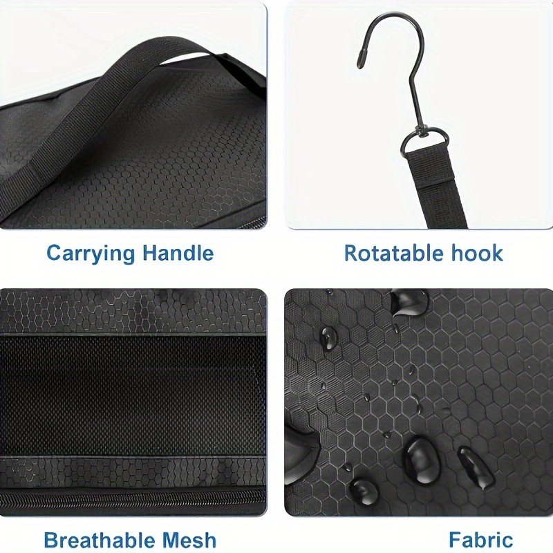 Picture of Foreign Trade Explosions Travel Clothes Storage Bag Large Capacity Wardrobe Student Dormitory Finishing Wall Hanging Storage Bag