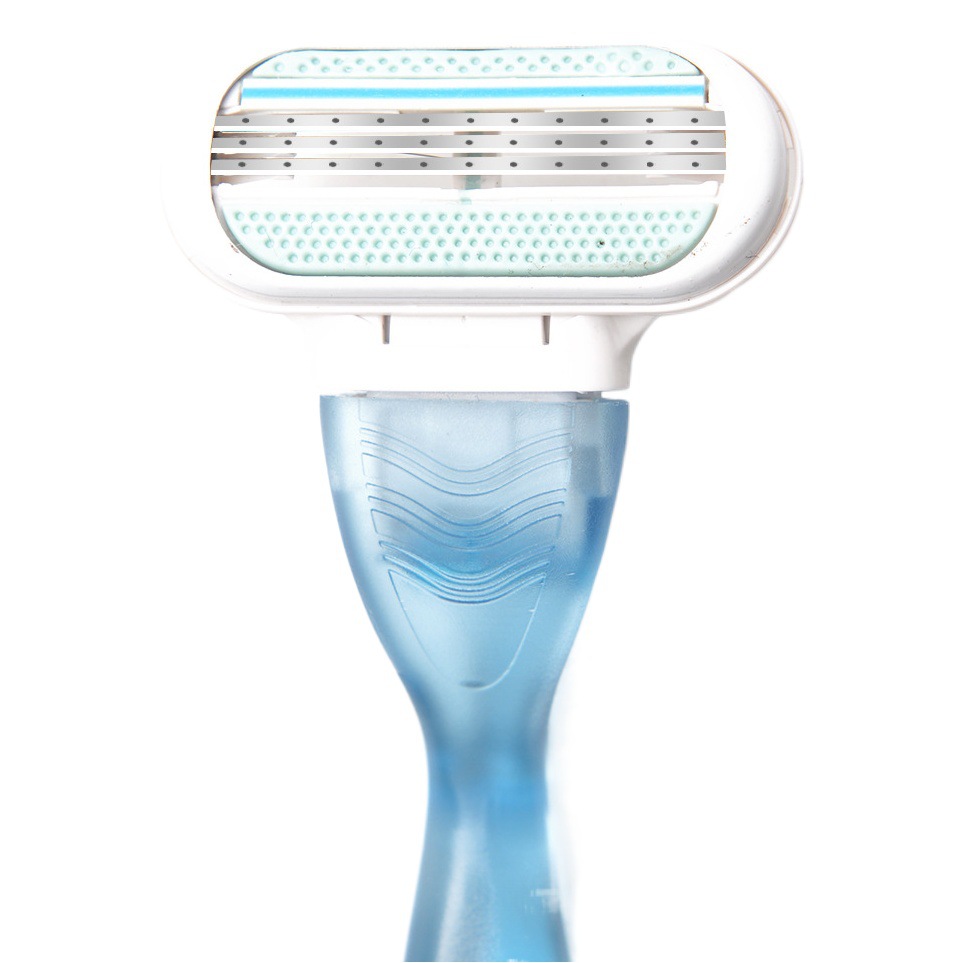 Picture of Manufacturer Wholesale Women's Manual Razor Hair Removal Knife Women's Private Part Razor Armpit Hair Three-Layer Epilator Shaver