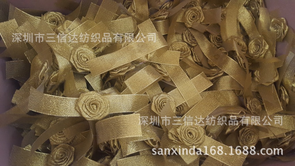Picture of Manufacturer's Hand-Knotted Snow Gauze with Bow Gauze with Gold and Silver Edge Gauze with Satin Edge Gauze with Wide Edge Chiffon Belt