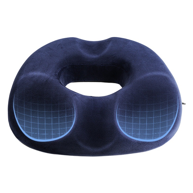 Hollow Circle Cushion Wholesale Pregnant Women and the Elderly Buttocks Seat Cushion Coccyx Fracture Hemorrhoids Hollow Side Cutting Cushion