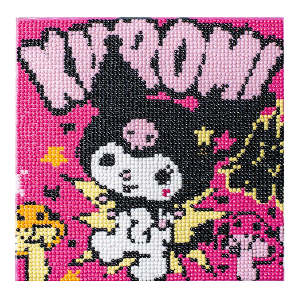 Picture of Original God New Diamond painting children student diy handmade diamond material package with frame Cartoon Cartoon educational toys