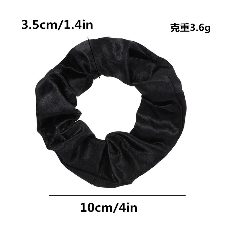 Picture of Cross-Border Amazon Satin Fabric Satin Scrunchie for Women, High-End Bun Hair Tie