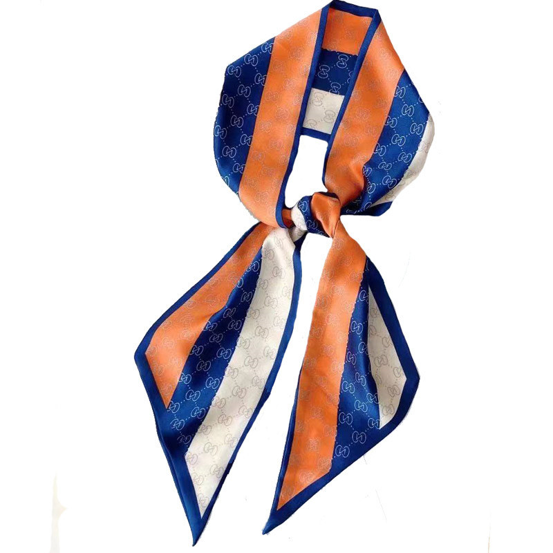 Picture of Popular Spring and Autumn Long Scarf Women's Korean Style Summer Decoration Shirt Suit Scarf Hair Belt Ribbon Scarf