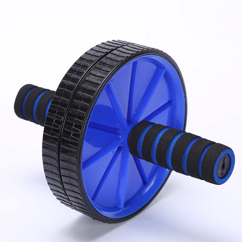 Picture of Wholesale Indoor Double Roulette Wheel Fitness Equipment Outdoor Household Two-wheel Abdominal Artifact Professional Abdominal Muscle Disc Abdominal Wheel