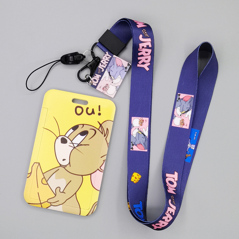 Picture of Student Card Holder Cartoon Meal Card Bus Card Holder Abs Plastic Campus Card Storage Card Holder Dsn
