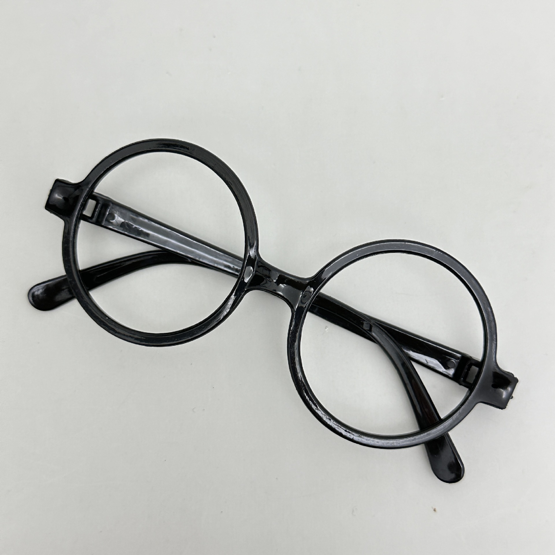 Masquerade Dress Up Children's Glasses Frame Round Black Frame Harry Potter Alalei Same Glasses