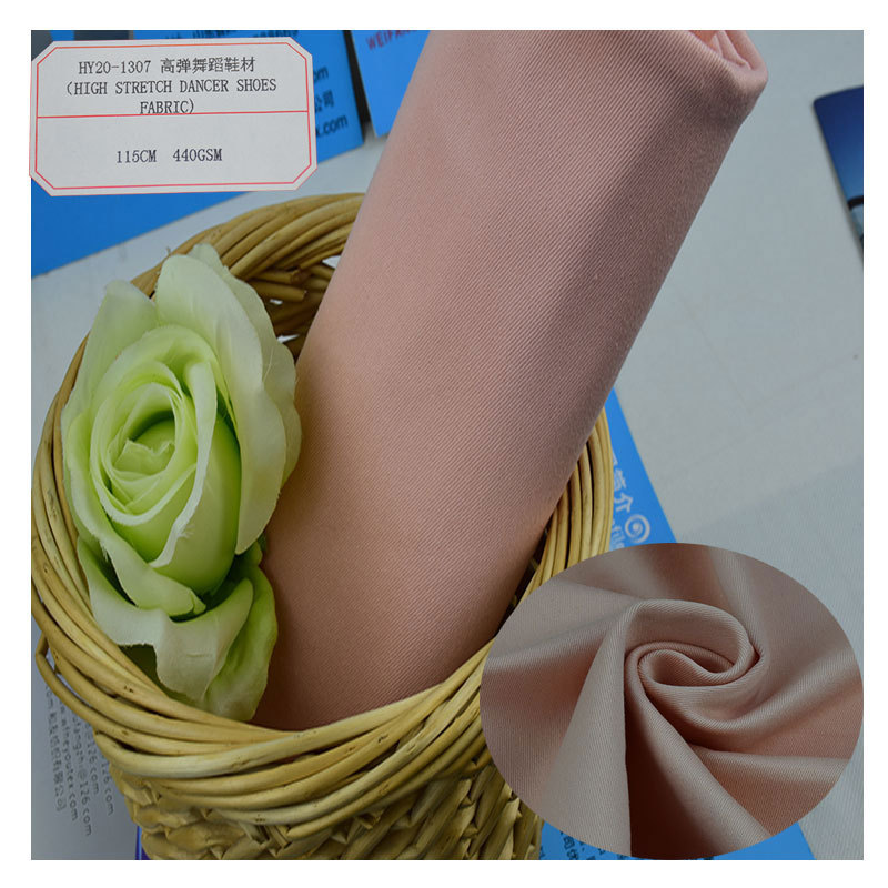 Manufacturer Supplies Elastic Large Soft Thickeneded Dance Shoe Fabric, High Elastic Kidsren's Practice Shoes, Ballet Upper Material