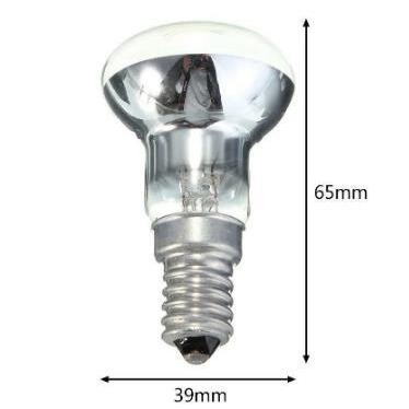 Picture of Bulb Edison Bulb E14 Lamp Holder SES 30wR39 Lava Lamp Incandescent Filament Lamp