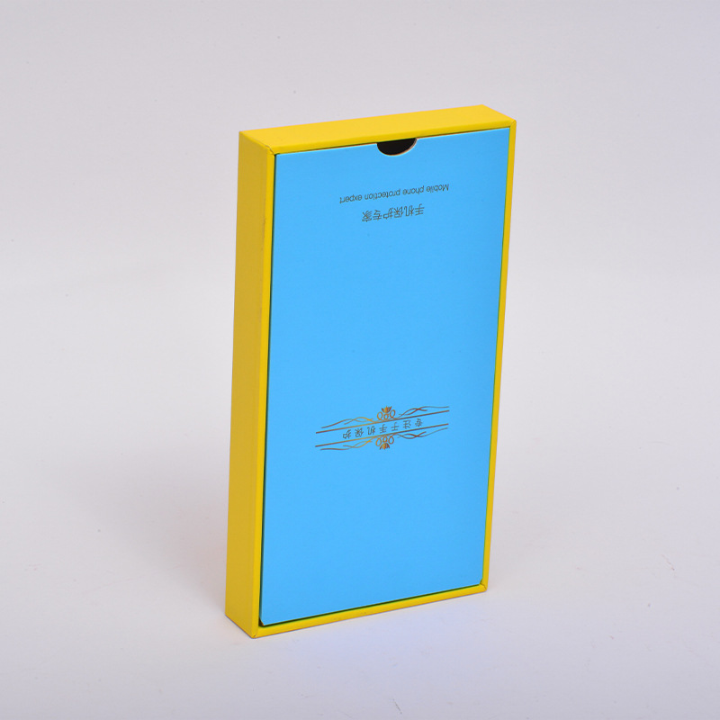 Picture of Manufacturer Supplies Top and Bottom Cover Mobile Phone Packaging Box, Rectangular Mobile Phone Case, Digital Product Printing Packaging Carton