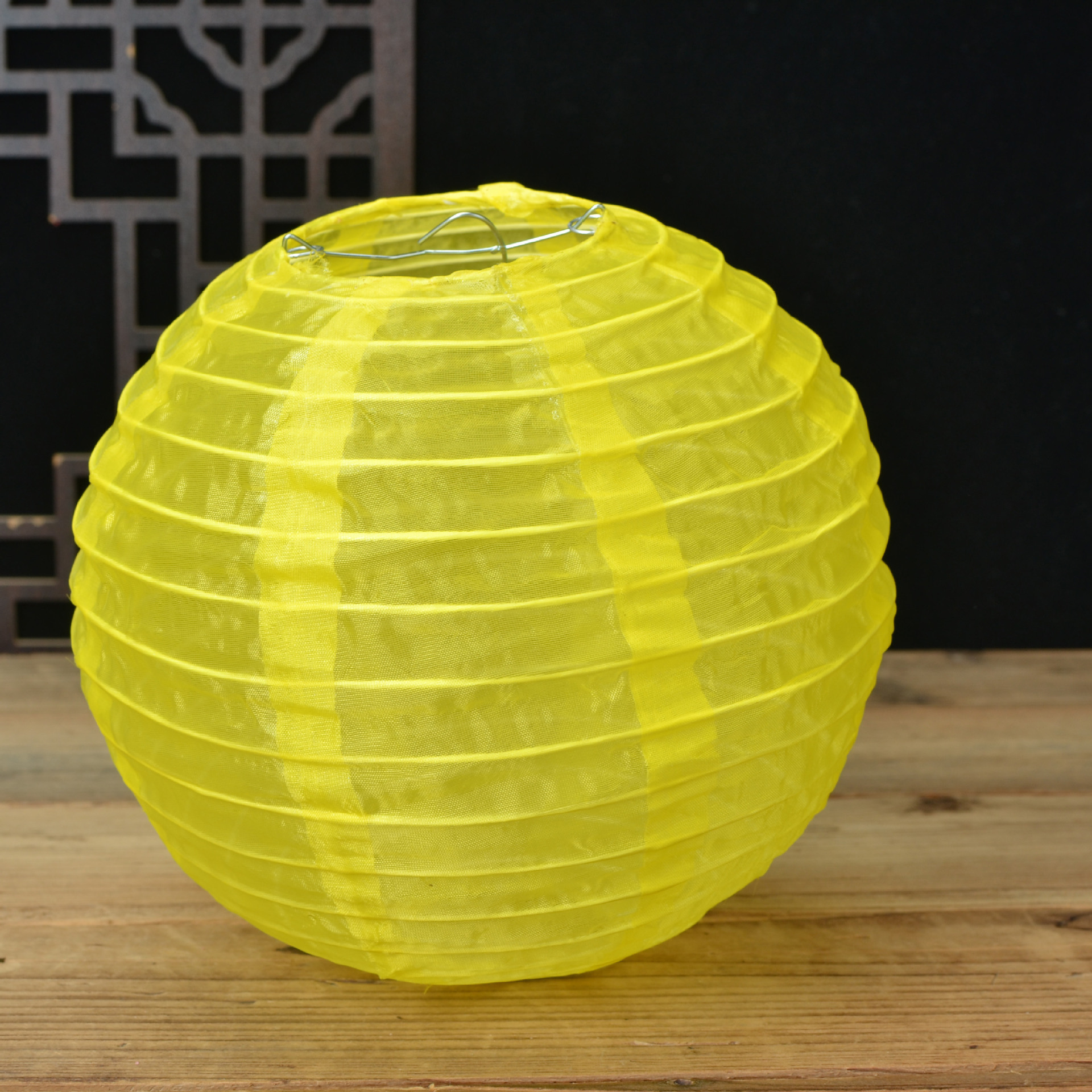 Picture of Outdoor Waterproof Round Silk Lantern Mid-Autumn Festival and National Day Shopping Mall Decorative Lantern Sun Protection and Durable Holiday Cloth Lantern