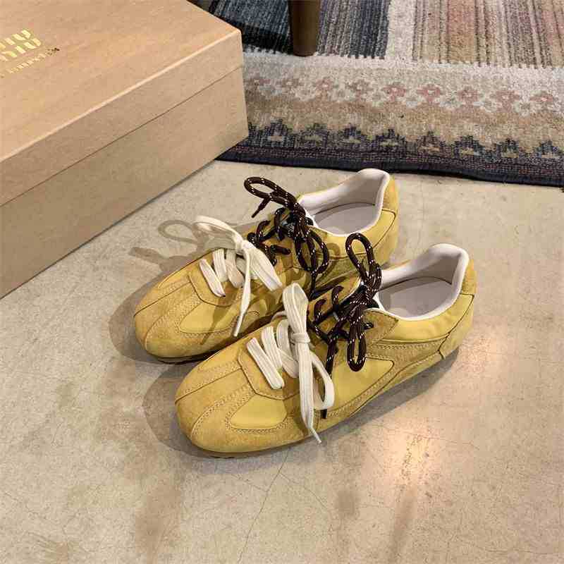 V5 Huidong Yi Xin Da Su Yin Yin Same Shoes plus size Mandarin Duck fleece-lined Casual Shoes Sports Training Shoes Women's Forrest Gump Shoes