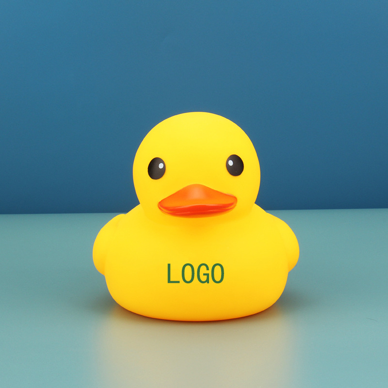 Picture of Hong Kong Version of Little Duck Toy Baby Bath and Water No. 8 Little Yellow Duck Toy Kidsren's Educational Pinch and Call