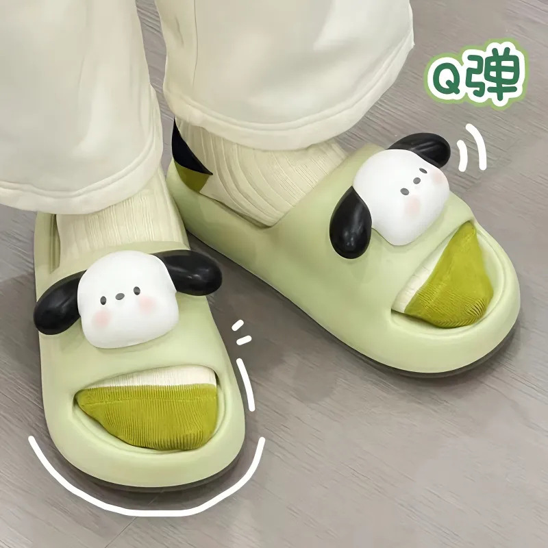 Soft-Soled Flip-Flops, Wear-Resistant Couple's Style Women's Sandals