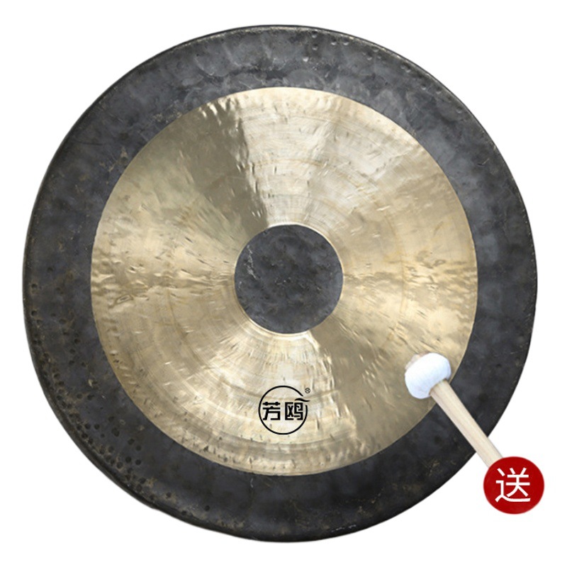 Fangou Opera percussion instrument Wuhan copper gong copy Gong opening gong opening ceremony Gong 30/40/50cm