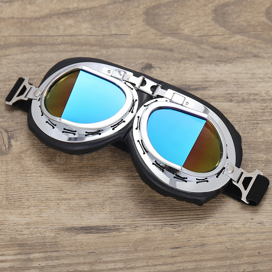 Picture of Spot retro angle Harley goggles helmet goggles motorcycle motorcycle off-road goggles electric car wind and dust