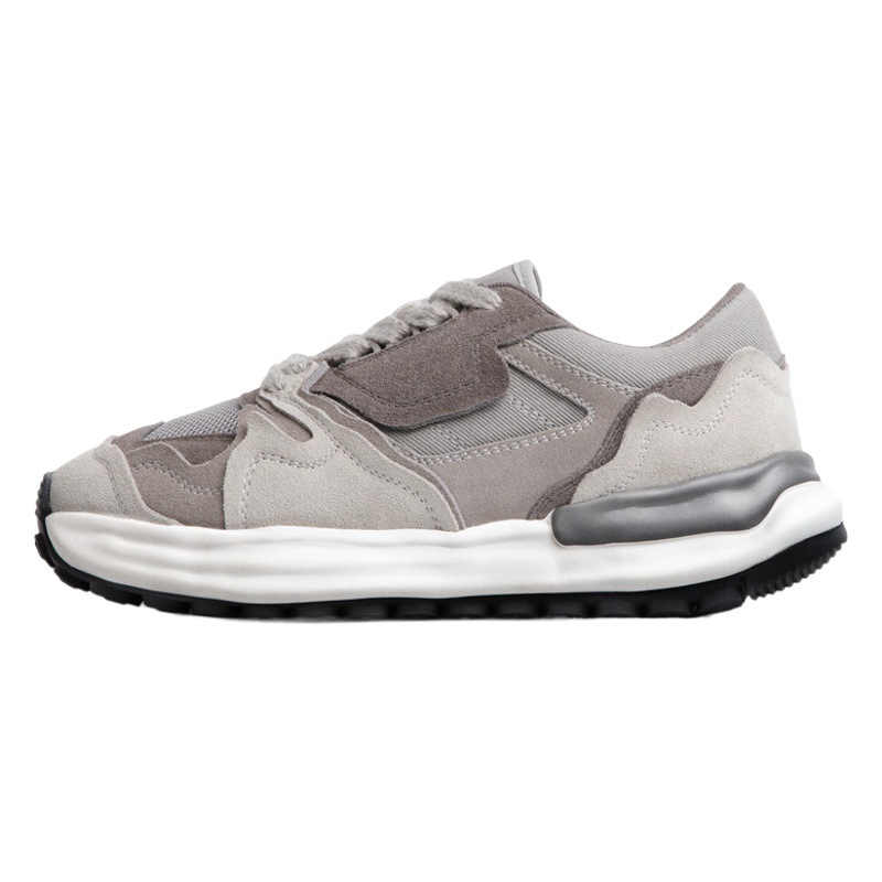 Madden Dissolving British Training Shoes Men's Summer Ins Dad Shoes Trendy Casual Shoes Retro Sports Mesh Breathable Jogging Shoes