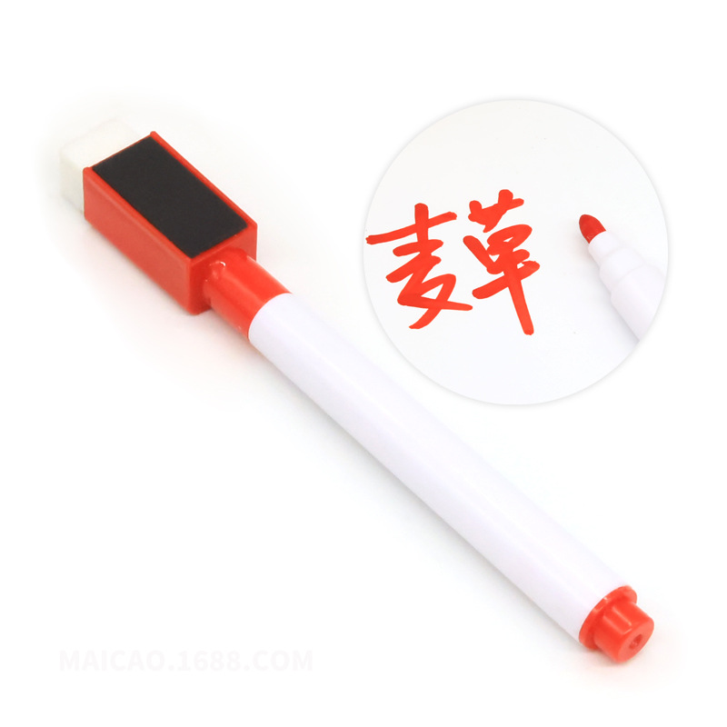 Picture of Factory Direct Sales Whiteboard Pens, Colorful Black Core Teacher Writing Pens, Watercolor Pens, Eco-Friendly Magnetic Drawing Pens, Children's Erasable Pens
