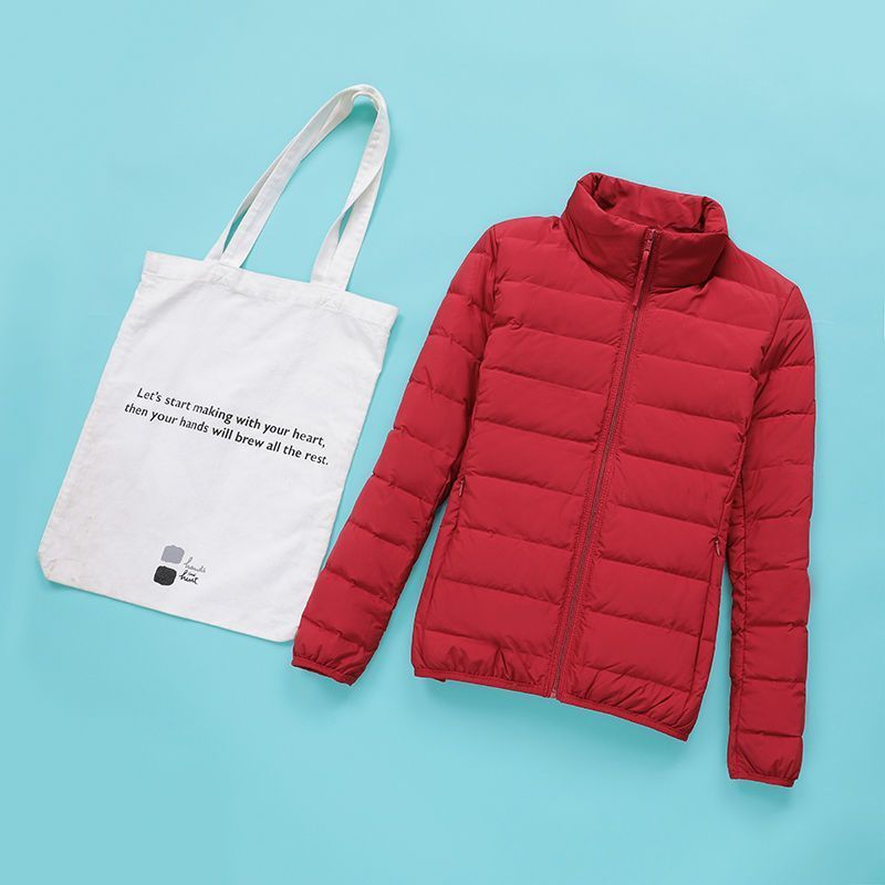 Picture of Anti-season high quality Seamless Silk Cotton Lightweight Down Cotton-padded Jacket Women's Autumn and Winter Hooded Collar Short Thin Loose Jacket