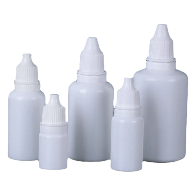 Eye drops bottle 5 10 20 30 50ml ml white dark drop bottle ink split bottle pigment pointed nose bottle
