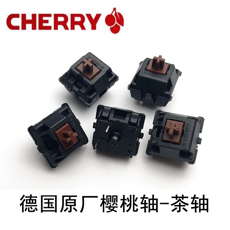 Picture of cherry cherry shaft mechanical keyboard MX2A shaft body switch green tea black silver mute red shaft RGB transparent