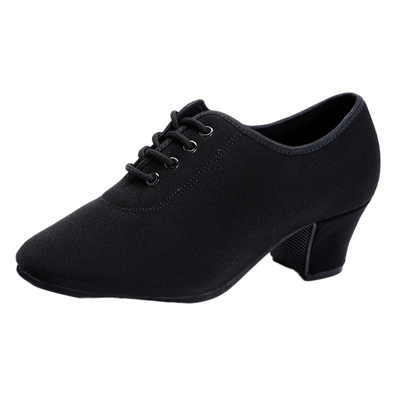 Latin Dance Shoes Women's High-heeled Social Dance Shoes Soft-soled Teacher Shoes Square Dance Shoes Training Group