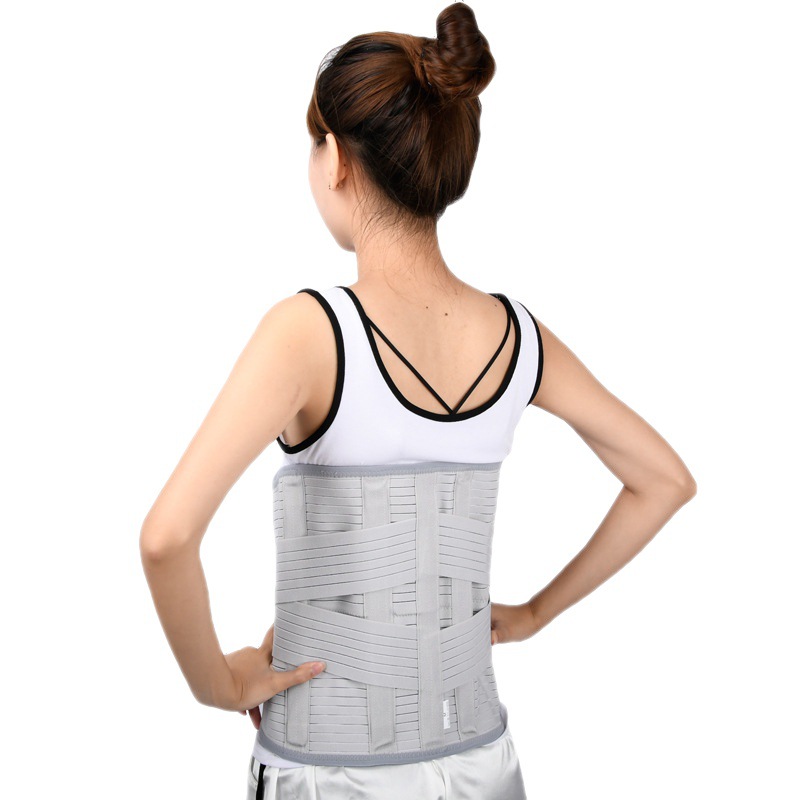 Picture of Heighten and widen protective belt lumbar fixation unisex waist circumference steel plate reinforced lumbar spondylosis lumbar spine