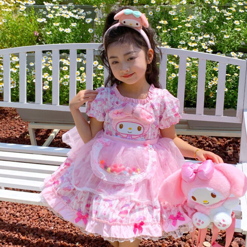 6618 short-sleeved melody lorita princess dress