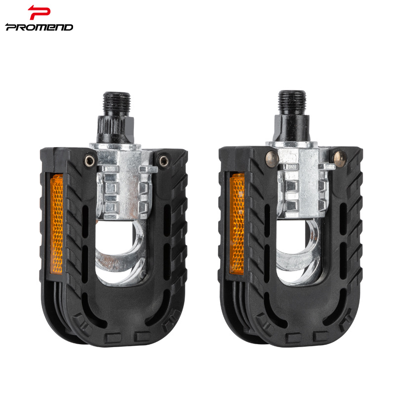 Picture of PROMEND folding bicycle pedal F51 aluminum alloy + plastic pedal bicycle spare parts riding equipment