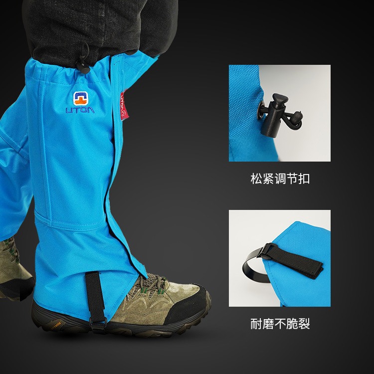 Snow Cover Outdoor Mountaineering Hiking Desert Sandproof Shoe Cover Men's Kidsren's Ski Equipment Waterproof Leggings and Foot Covers for Men and Women