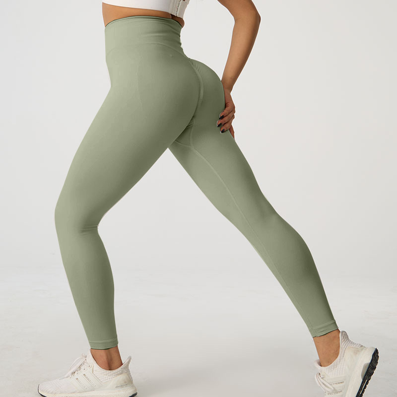 Picture of Wholesale spring peach hip yoga pants sports cycling pants quick-drying yoga clothing high waist tight fitness pants generation hair