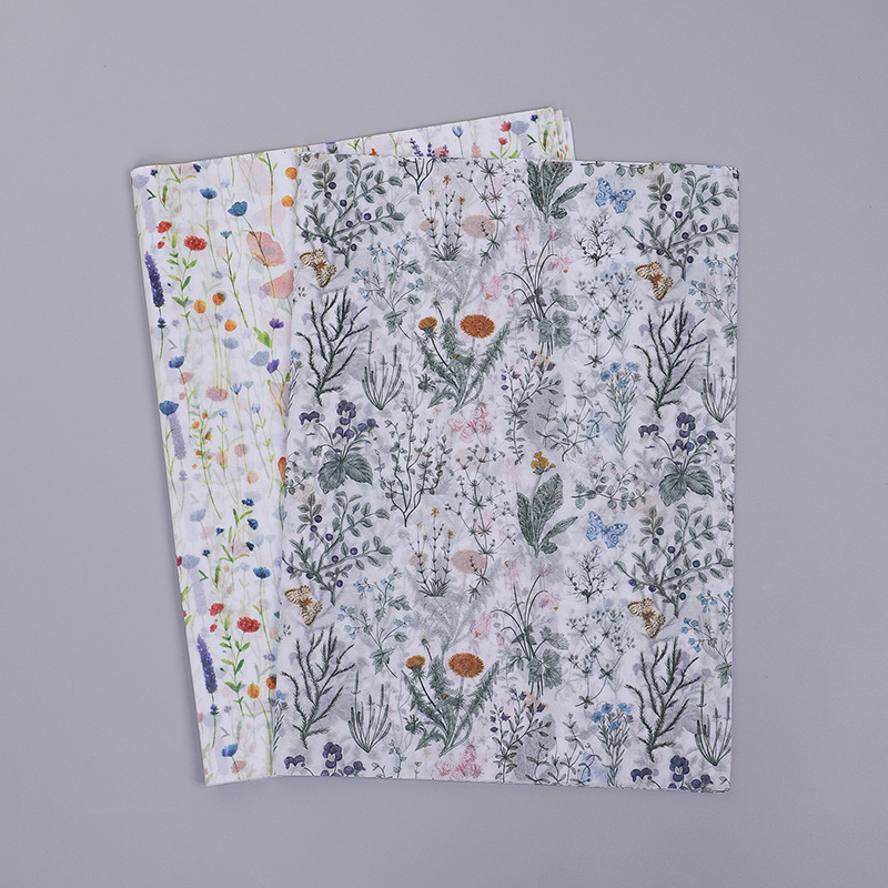 Picture of 17g Sydney paper flowers and plants printing 50X35CM flower copy paper flower gift wrapping paper