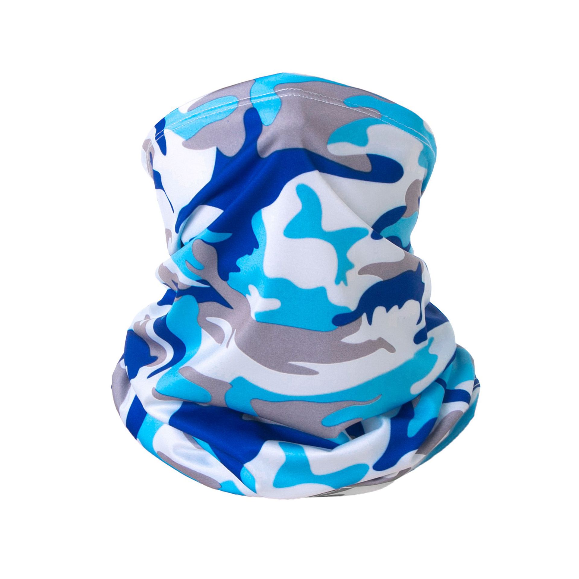 Picture of Men's and Women's Outdoor Camouflage Neck Cover Summer Sun Protection Ice Silk Scarf Outdoor Fishing Magic Face Towel Mask Comfortable and Breathable
