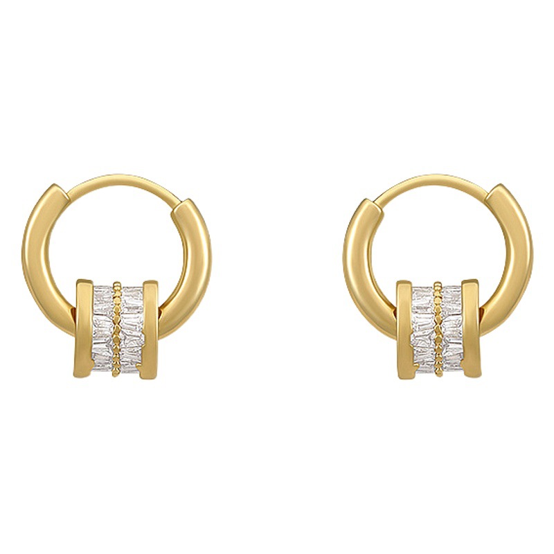 Small Waist Earrings for Women Korean Elegant Popular Earrings 2025 New Trendy Niche Design High-End Earrings Summer