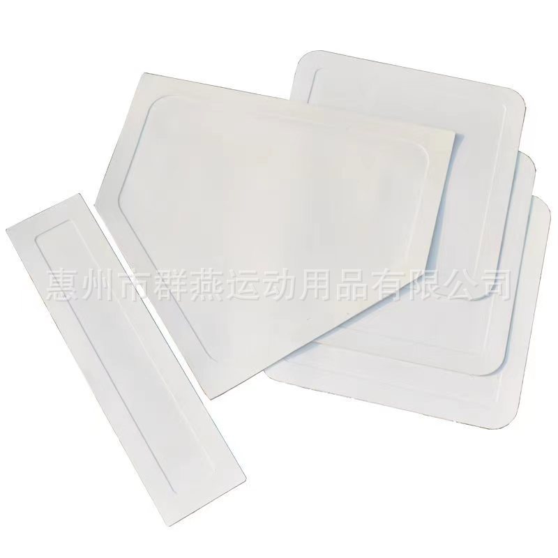 Picture of Rubber Baseball Base Bag Waterproof Eco-friendly Wear-resistant Home Plate Base Mat 5-piece Set Counter Pitcher Mat Baseball Field Supplies