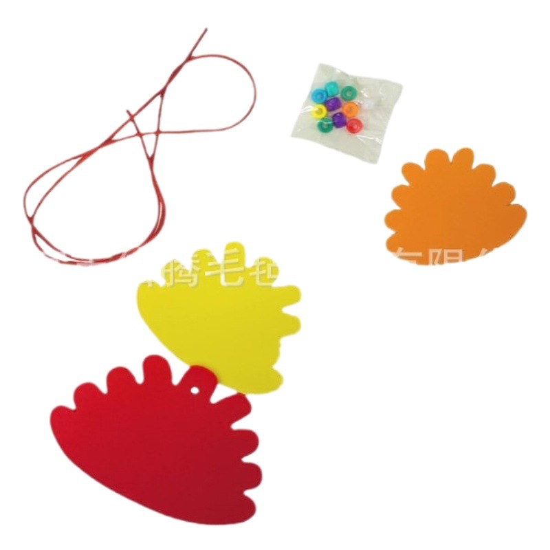 New Thanksgiving decoration felt diy children's handmade turkey pendant Thanksgiving decoration craft kit