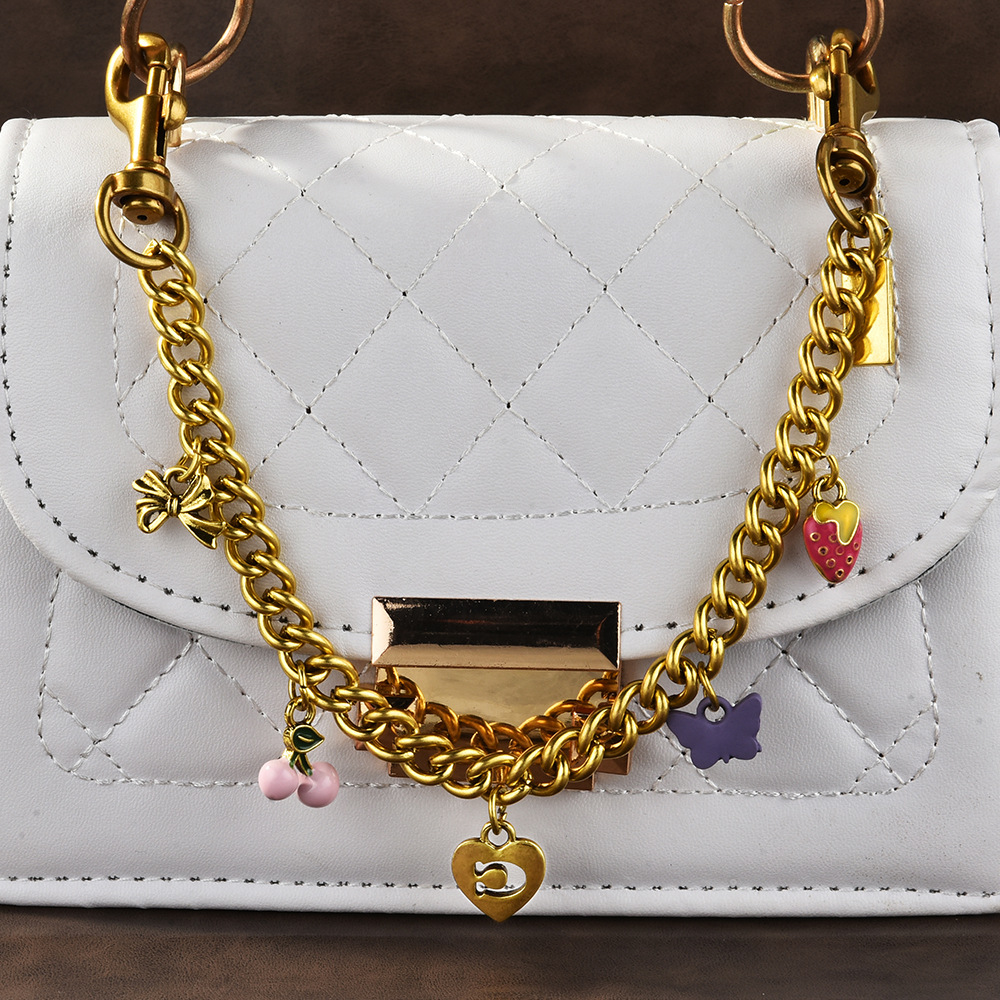 Summer All-match Ins Bag Pendant Women's Cross-border Popular New Fashion Chain Crossbody Internet Celebrity Square Bag Chain