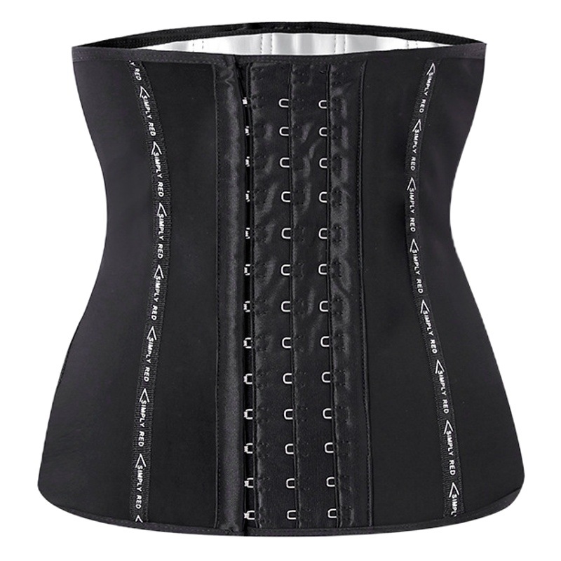 Picture of Sweaty Slimming Waist Artifact 13 Bone Belly Belt Fitness Bursting Sweating Sports Fitness Belt Body Shaping Belly Belt