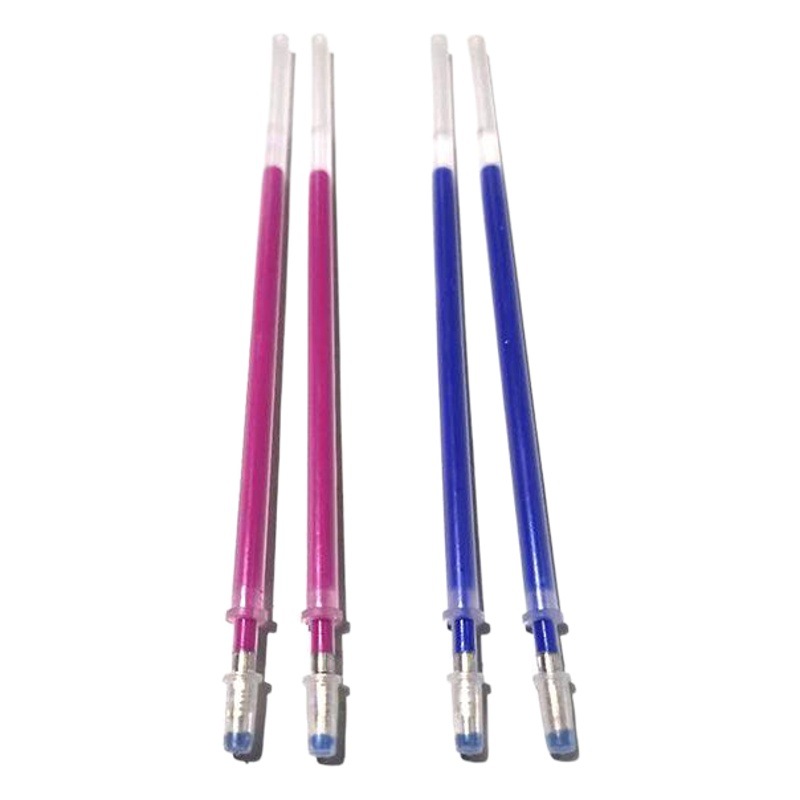 Factory supply creative high temperature vanishing thin pen plastic refill garment leather mark marking high temperature vanishing pen
